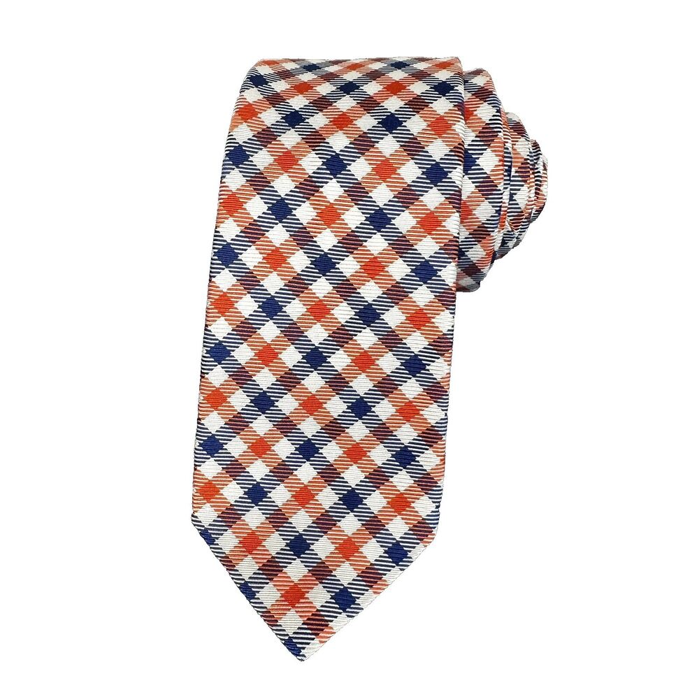 Brooks Brothers Black Fleece Thom Browne Men's 100% Silk Necktie 62"x2-6/8" NEW